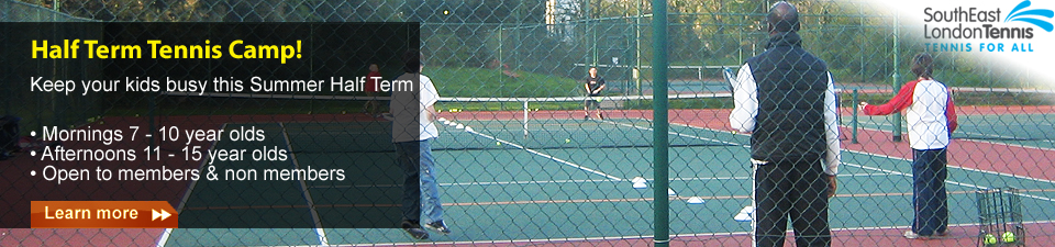 Summer Half Term Tennis Camp